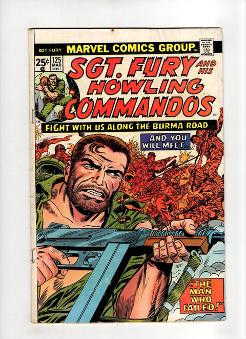 Sgt. Fury and His Howling Commandos #125 (1975) Buy & Sell Comics Online Comic Shop Toronto Canada