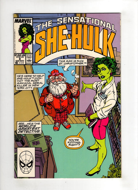 The Sensational She-Hulk, Vol. 1 #8 (1989) Buy & Sell Comics Online Comic Shop Toronto Canada