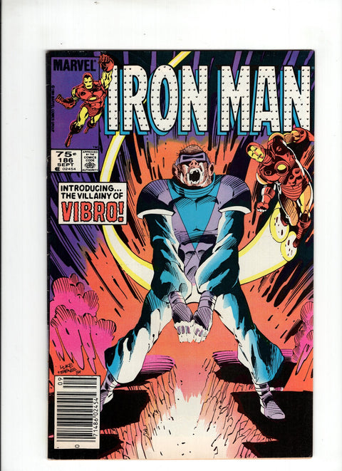 Iron Man, Vol. 1 #186 (1984) Newsstand Edition Newsstand Edition Buy & Sell Comics Online Comic Shop Toronto Canada