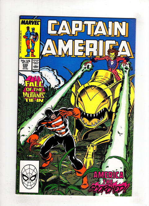 Captain America, Vol. 1 #339 (1988) Buy & Sell Comics Online Comic Shop Toronto Canada
