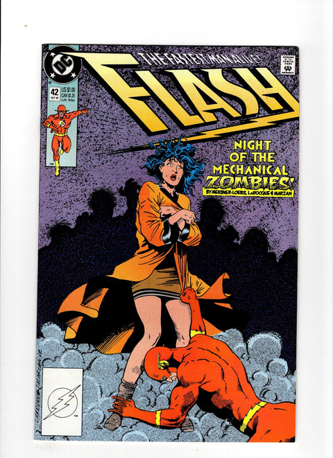 Flash, Vol. 2 #42 (1990) Buy & Sell Comics Online Comic Shop Toronto Canada