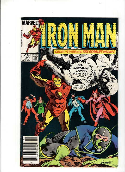 Iron Man, Vol. 1 #190 (1985) Newsstand Edition Newsstand Edition Buy & Sell Comics Online Comic Shop Toronto Canada