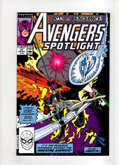 Avengers: Spotlight, Vol. 1 #27 (1989) Buy & Sell Comics Online Comic Shop Toronto Canada