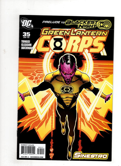 Green Lantern Corps, Vol. 1 #35 (Cvr B) (2009) Patrick Gleason Corrected B Patrick Gleason Corrected Buy & Sell Comics Online Comic Shop Toronto Canada