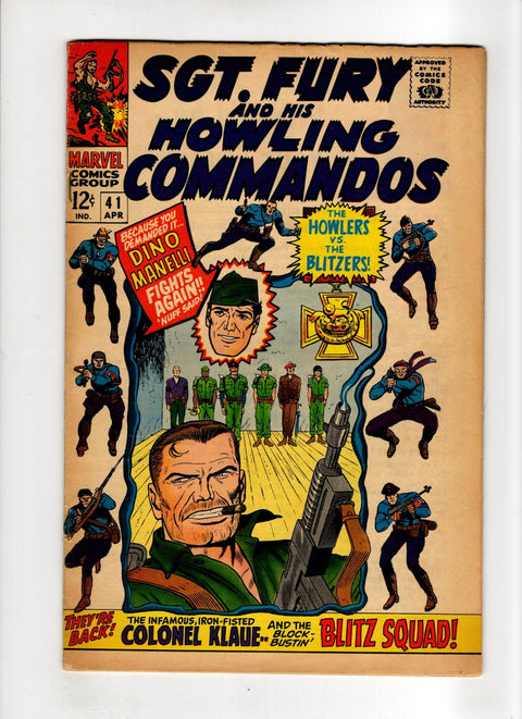 Sgt. Fury and His Howling Commandos #41 (1967) Buy & Sell Comics Online Comic Shop Toronto Canada