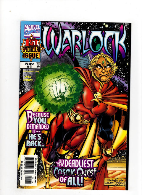 Warlock, Vol. 3 #1 (1998) Buy & Sell Comics Online Comic Shop Toronto Canada