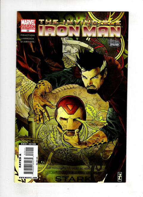 Invincible Iron Man, Vol. 1 #22 (Cvr B) (2010) Patrick Zircher Variant B Patrick Zircher Variant Buy & Sell Comics Online Comic Shop Toronto Canada