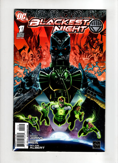 Blackest Night #1 (2009) 2nd Printing Ethan Van Sciver 2nd Printing Ethan Van Sciver Buy & Sell Comics Online Comic Shop Toronto Canada