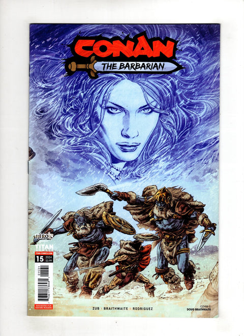 Conan the Barbarian (Titan Comics) #15 (Cvr C) (2024) Doug Braithwaite Variant C Doug Braithwaite Variant Buy & Sell Comics Online Comic Shop Toronto Canada