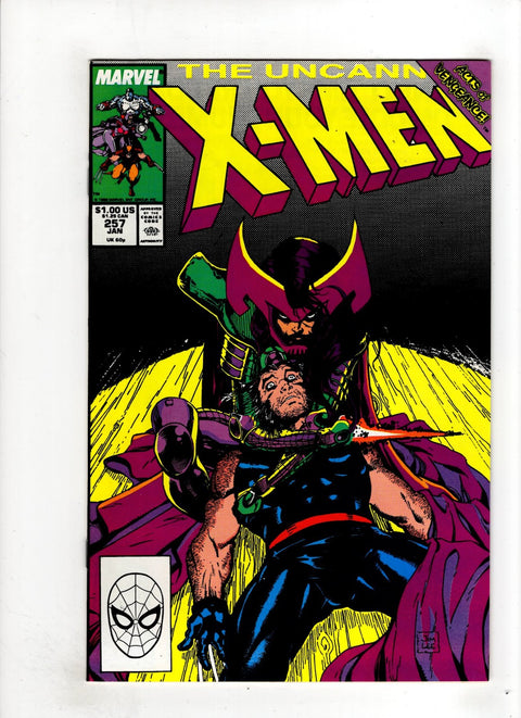 Uncanny X-Men, Vol. 1 #257 (1989) Buy & Sell Comics Online Comic Shop Toronto Canada