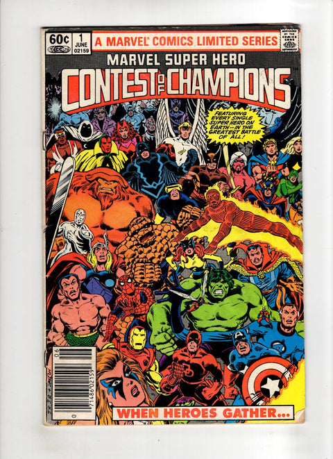 Marvel Super Hero Contest of Champions #1 (Cvr A) (1982) A Buy & Sell Comics Online Comic Shop Toronto Canada