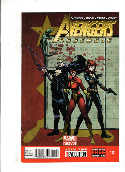 Avengers Assemble, Vol. 2 #12 (Cvr A) (2013) Nic Klein A Nic Klein Buy & Sell Comics Online Comic Shop Toronto Canada
