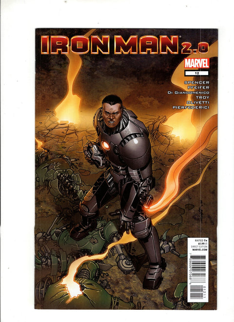 Iron Man 2.0 #12 (Cvr A) (2011) Salvador Larroca A Salvador Larroca Buy & Sell Comics Online Comic Shop Toronto Canada