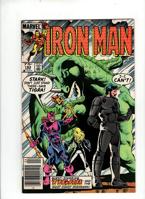 Iron Man, Vol. 1 #193 (1985) Newsstand Edition Newsstand Edition Buy & Sell Comics Online Comic Shop Toronto Canada