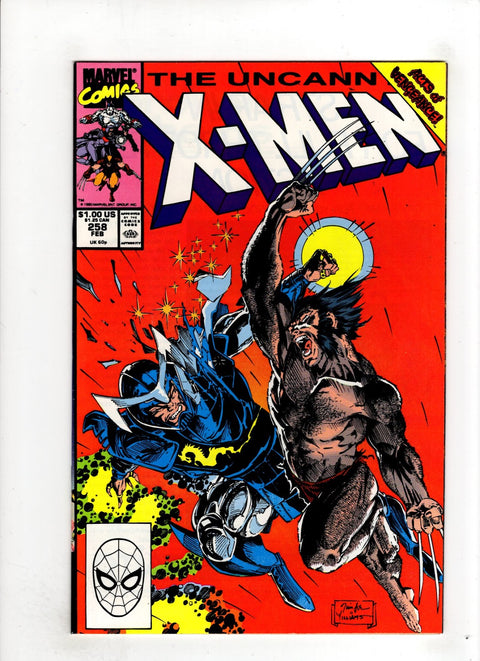 Uncanny X-Men, Vol. 1 #258 (1989) Buy & Sell Comics Online Comic Shop Toronto Canada