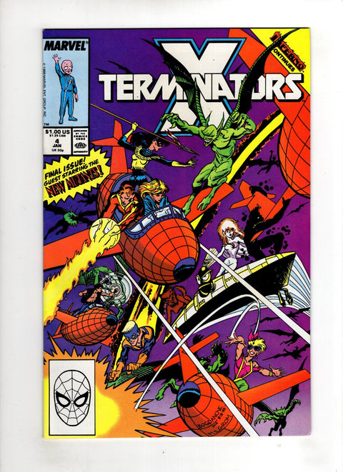 X-Terminators, Vol. 1 #4 (1988) Buy & Sell Comics Online Comic Shop Toronto Canada
