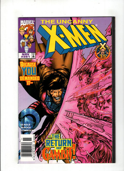 Uncanny X-Men, Vol. 1 #361 (1998) Newsstand Edition Newsstand Edition Buy & Sell Comics Online Comic Shop Toronto Canada