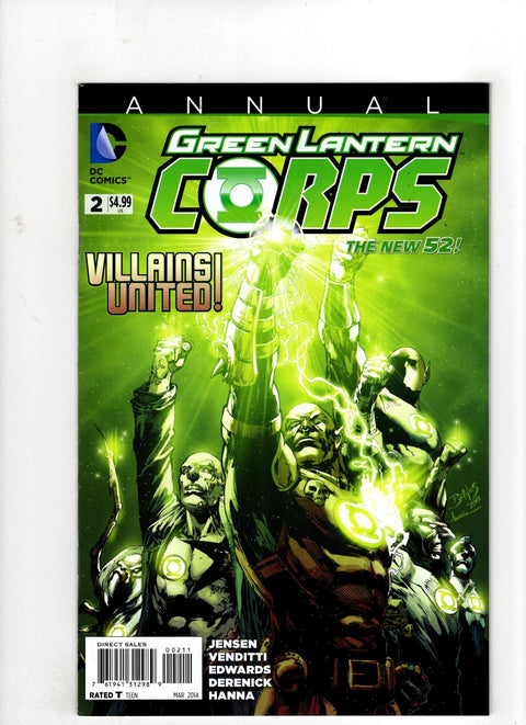 Green Lantern Corps, Vol. 2 Annual #2 (Cvr A) (2014) Ed Benes A Ed Benes Buy & Sell Comics Online Comic Shop Toronto Canada