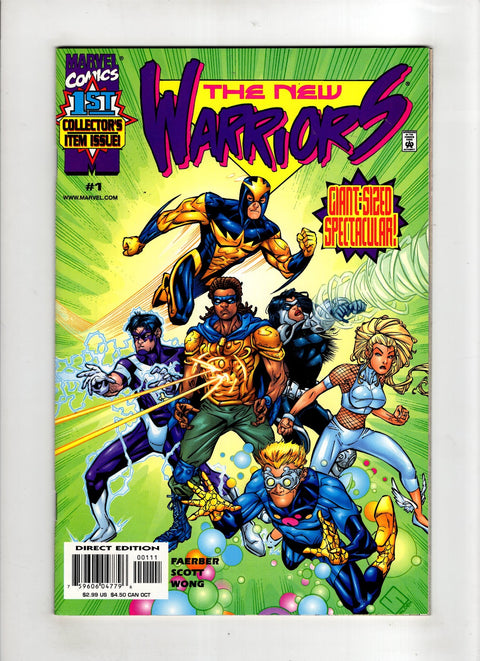 The New Warriors, Vol. 2 #1 (1999) Buy & Sell Comics Online Comic Shop Toronto Canada