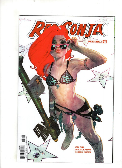Red Sonja, Vol. 4 (Dynamite Entertainment) #13 (Cvr A) (2018) Ben Caldwell A Ben Caldwell Buy & Sell Comics Online Comic Shop Toronto Canada