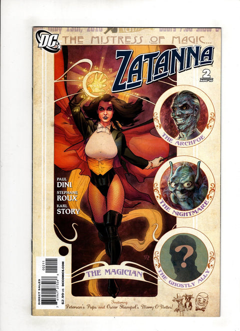 Zatanna, Vol. 2 #2 (Cvr A) (2010) Stephane Roux A Stephane Roux Buy & Sell Comics Online Comic Shop Toronto Canada