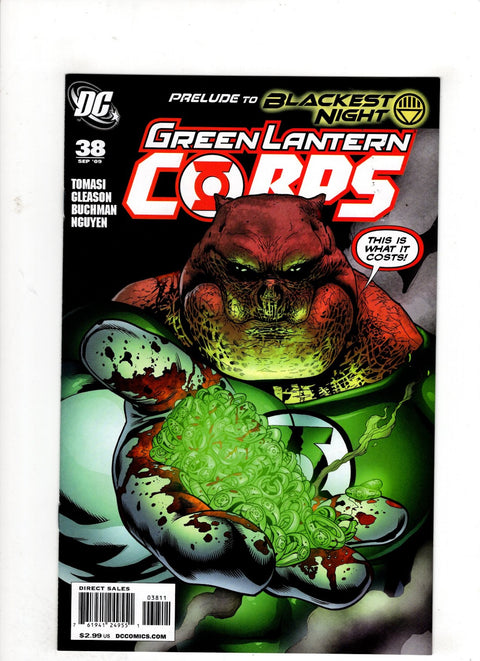 Green Lantern Corps, Vol. 1 #38 (Cvr A) (2009) Patrick Gleason A Patrick Gleason Buy & Sell Comics Online Comic Shop Toronto Canada