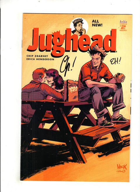 Jughead, Vol. 3 #2 (2015) Signed Chip Zdarsky