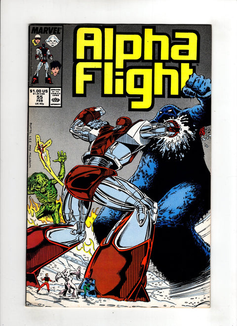 Alpha Flight, Vol. 1 #55 (1987) Jim Lee Jim Lee Buy & Sell Comics Online Comic Shop Toronto Canada