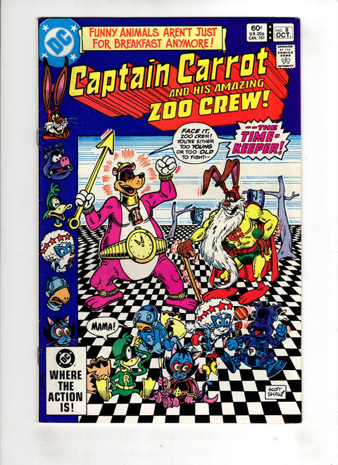 Captain Carrot and his Amazing Zoo Crew #8 (1982) Buy & Sell Comics Online Comic Shop Toronto Canada