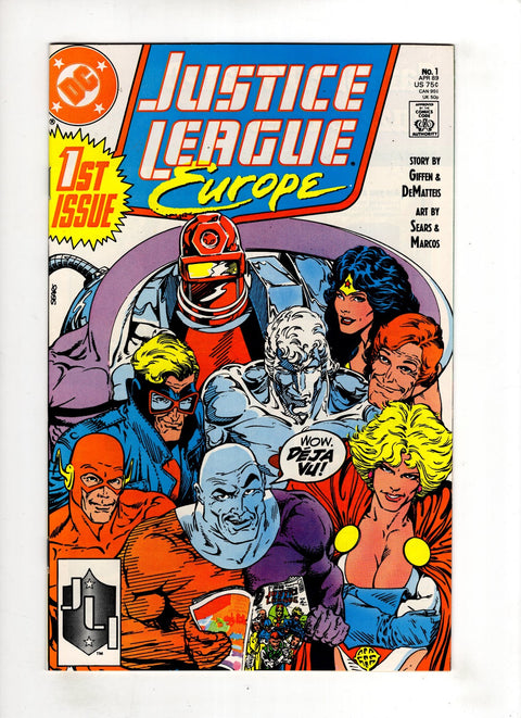 Justice League Europe / International #1 (1989) Buy & Sell Comics Online Comic Shop Toronto Canada