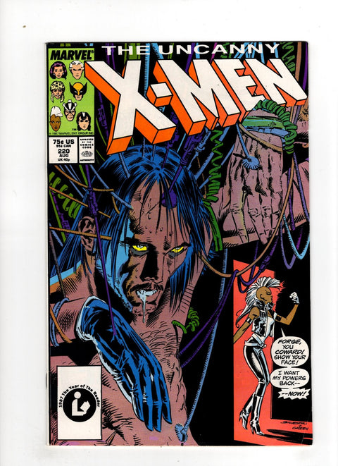 Uncanny X-Men, Vol. 1 #220 (1987) Buy & Sell Comics Online Comic Shop Toronto Canada