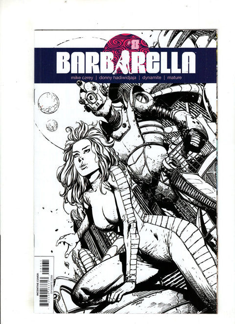 Barbarella, Vol. 1 #8 (Cvr F) (2018) 10 Copy Desjardins B&w Incentive F 10 Copy Desjardins B&w Incentive Buy & Sell Comics Online Comic Shop Toronto Canada