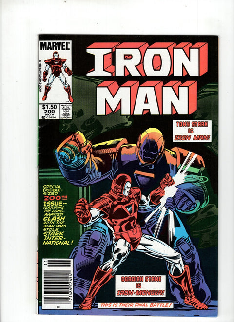 Iron Man, Vol. 1 #200 (1985) Newsstand Edition Newsstand Edition Buy & Sell Comics Online Comic Shop Toronto Canada