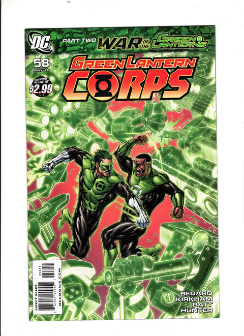 Green Lantern Corps, Vol. 1 #58 (Cvr A) (2011) Tyler Kirkham A Tyler Kirkham Buy & Sell Comics Online Comic Shop Toronto Canada