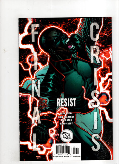 Final Crisis: Resist #1 (Cvr B) (2008) Sliver B Sliver Buy & Sell Comics Online Comic Shop Toronto Canada