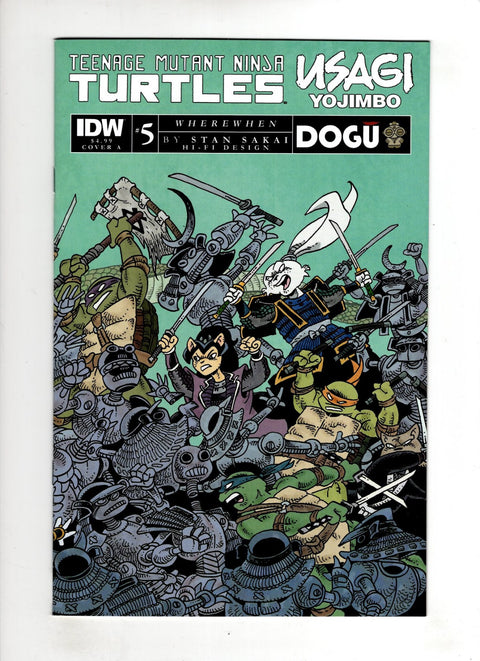 Teenage Mutant Ninja Turtles / Usagi Yojimbo: WhereWhen #5 (Cvr A) (2023) Stan Sakai A Stan Sakai Buy & Sell Comics Online Comic Shop Toronto Canada