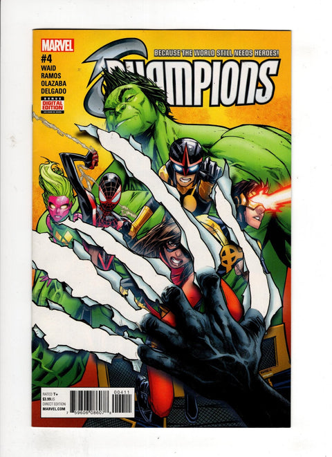 Champions, Vol. 2 (Marvel) #4 (Cvr A) (2017) Humberto Ramos A Humberto Ramos Buy & Sell Comics Online Comic Shop Toronto Canada
