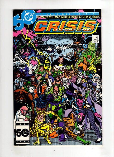 Crisis on Infinite Earths #9 (1985) Buy & Sell Comics Online Comic Shop Toronto Canada