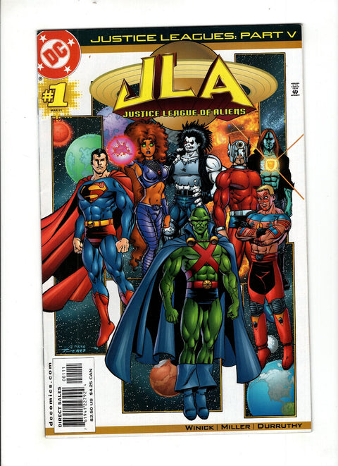 Justice Leagues: Justice League of Aliens #1 (2001) Buy & Sell Comics Online Comic Shop Toronto Canada