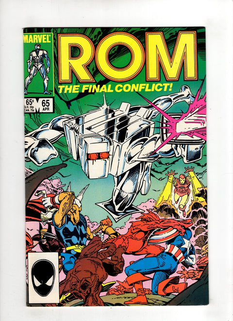 ROM, Vol. 1 (Marvel) #65 (1985) Buy & Sell Comics Online Comic Shop Toronto Canada