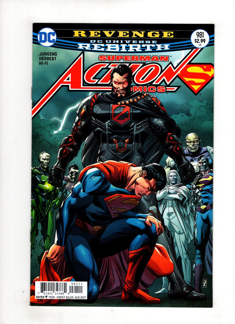 Action Comics, Vol. 3 #981 (Cvr A) (2017) Patrick Zircher A Patrick Zircher Buy & Sell Comics Online Comic Shop Toronto Canada