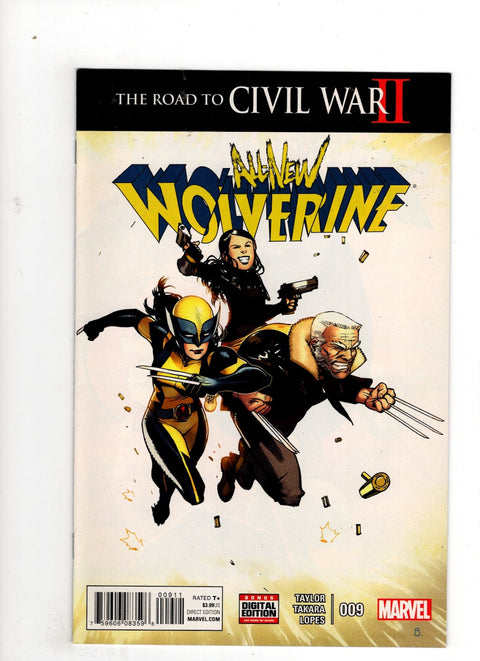 All-New Wolverine #9 (Cvr A) (2016) Bengal A Bengal Buy & Sell Comics Online Comic Shop Toronto Canada