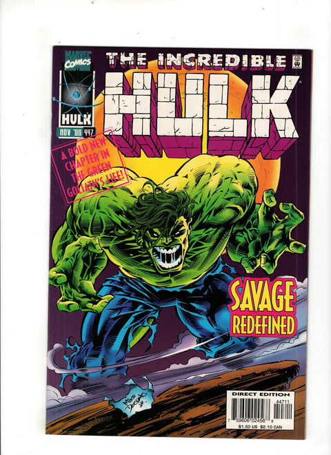 The Incredible Hulk, Vol. 1 #447 (1996) Buy & Sell Comics Online Comic Shop Toronto Canada