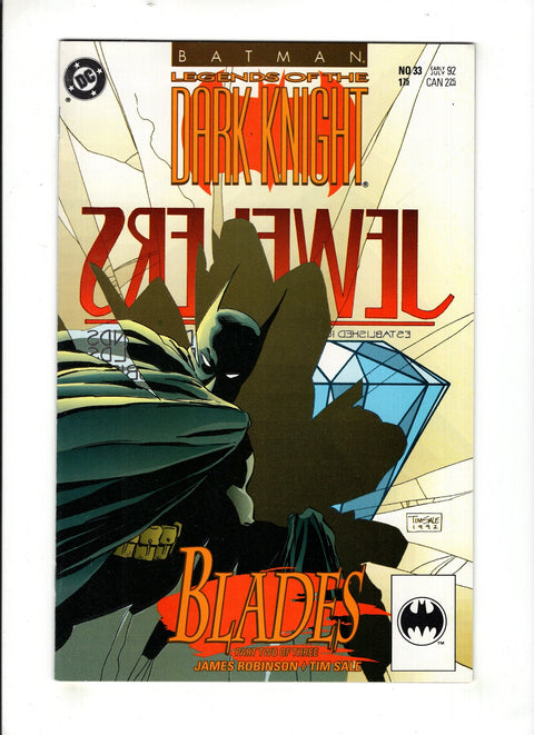 Batman: Legends of the Dark Knight #33 (1992) Buy & Sell Comics Online Comic Shop Toronto Canada