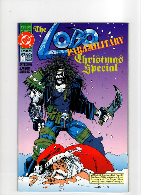 Lobo Paramilitary Christmas Special #1 (1991) Buy & Sell Comics Online Comic Shop Toronto Canada