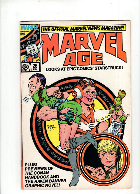 Marvel Age #26 (1985) Buy & Sell Comics Online Comic Shop Toronto Canada