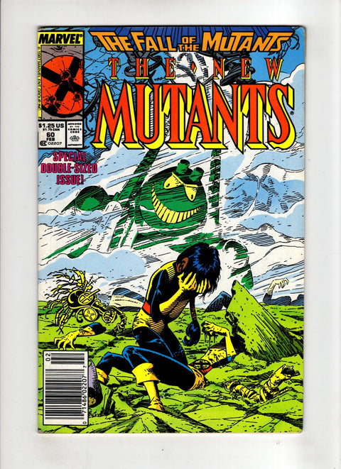 New Mutants, Vol. 1 #60 (1987) Newsstand Edition Newsstand Edition Buy & Sell Comics Online Comic Shop Toronto Canada