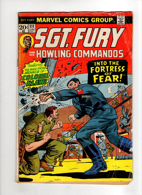 Sgt. Fury and His Howling Commandos #111 (1973) Buy & Sell Comics Online Comic Shop Toronto Canada