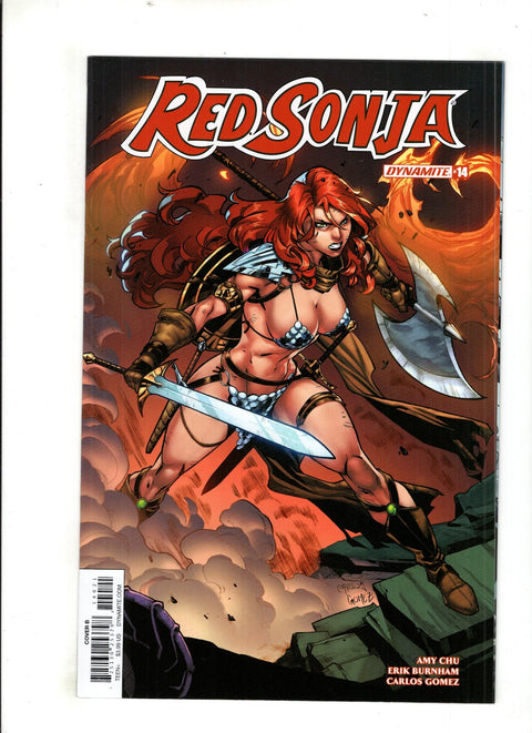 Red Sonja, Vol. 4 (Dynamite Entertainment) #14 (Cvr B) (2018) Variant Carlos Gomez B Variant Carlos Gomez Buy & Sell Comics Online Comic Shop Toronto Canada
