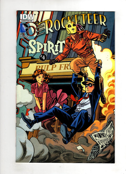 The Rocketeer / The Spirit: Pulp Friction #4 (Cvr B) (2013) First Printing, Subscription Variant B First Printing, Subscription Variant Buy & Sell Comics Online Comic Shop Toronto Canada